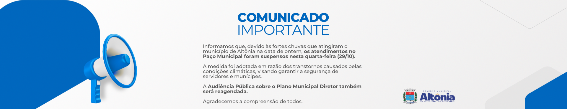 Banner comunicado