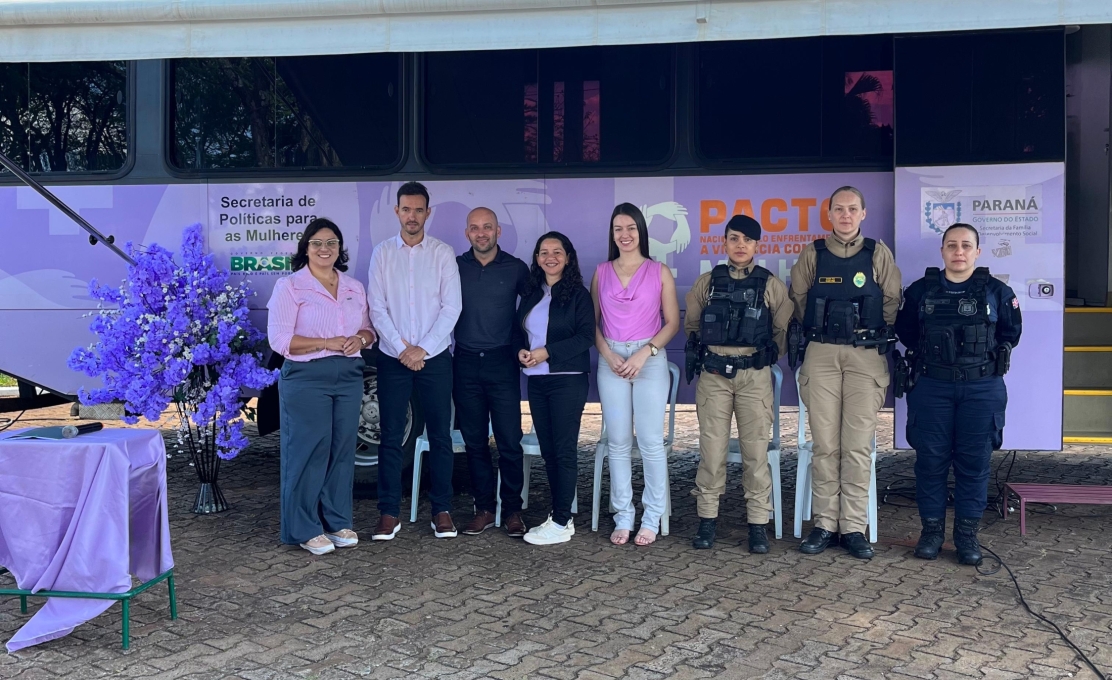 Altônia recebe o Ônibus Lilás com ações voltadas às mulheres