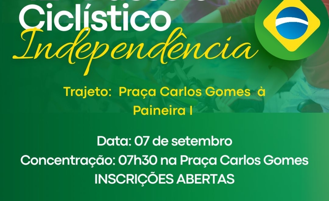 Inscrições abertas para o 42º Passeio Ciclístico  