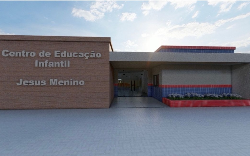 Reforma e ampliação da Creche Jesus Menino são oficialmente anunciadas